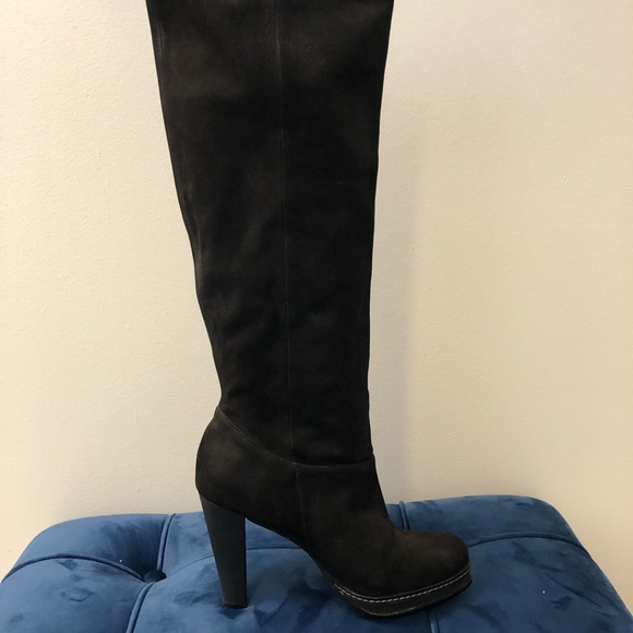 cole haan nike air knee high boots